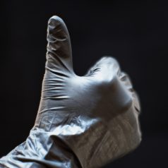 Kesztyű - 100 db/dz - L